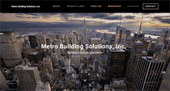 Desktop Screenshot of metrobuilding.biz