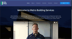 Desktop Screenshot of metrobuilding.co.nz