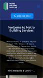 Mobile Screenshot of metrobuilding.co.nz